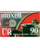 Maxell UR-90 Normal-Bias Cassette Tapes (108510) 3 pcs sealed - $5.85