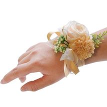 Wedding Bridal Wrist Corsage Bridesmaid Sister Hand Flowers Bridal - £11.27 GBP