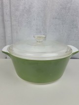 Vintage CorningWare 4-Qt Avocado Casserole Dish W/ Clear Glass Lid /FREE... - $903.83 MXN