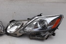 07-11 Lexus GS450h SMOKE HID Xenon AFS Headlight Lamps Set LH&RH POLISHED image 2