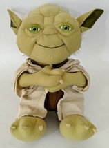 Yoda Star Wars 18&quot; Jay Franco Plush Lucas Film Stuffed Animal With Robe And Hood - £19.46 GBP