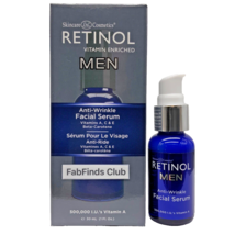 Retinol Men’s Anti Wrinkle Facial Serum— Wrinkles, Lines,Tone, Firm - £14.46 GBP