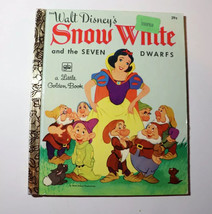 Vintage 1973 Golden Book Walt Disney’s Snow White And The Seven Dwarfs - £3.27 GBP
