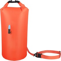 Swim Buoy Safety Float Waterproof Dry Bag for Adults Men Women Swimming Storage  - £40.27 GBP