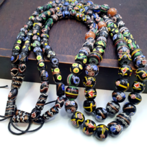 Cuentas de estilo veneciano de lujo | Estilo africano | HEBRA LARGA - $69.78