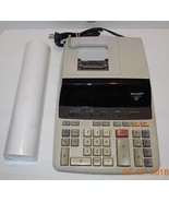 Sharp EL-2630PII 12 Digit Display Desk Calculator Adding Machine Two-Color - £37.58 GBP