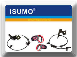 2 ABS Wheel Speed Sensor W/Connectors Front Left / Right  Fits: Fusion MKZ 13-18 - £19.32 GBP