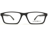 Emporio Armani Eyeglasses Frames EA3213 5342 Matte Brown Rectangular 54-... - $74.24