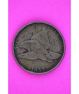 1857 Flying Eagle Cent Penny Exact Scarce Early Tpe Coin In The Pictures... - €35,44 EUR