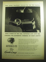 1958 Cadillac Autronic-Eye Power Headlight control Advertisement - £14.87 GBP