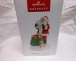 Hallmark Keepsake &quot;Checking it Twice&quot; 2023 Light &amp; Sound Ornament NEW - $9.36