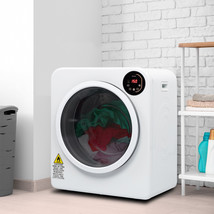 13.2Ibs Electric Tumble Compact Laundry Dryer LED Touch Screen for RV Do... - £329.00 GBP