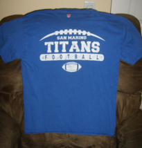 San Marino Titans football   T-shirt - MEDIUM - $6.95