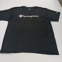 Champion Men's Graphic Jersey Tee Short Sleeve Script Logo Cotton T-Shirt 2XL image 12