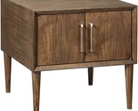 Signature Design by Ashley Kisper Mid-Century Modern Square End Table wi... - $289.99