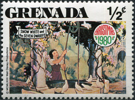 Grenada 1980. Snow White at well (MNH OG) Stamp - £3.13 GBP