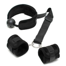 Breathable Mouth Gag With Cuffs with Free Shipping - £80.71 GBP