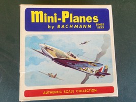 British Spitfire Airplane Vintage Bachmann Mini-Planes Model - £26.52 GBP