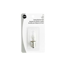 Dritz Sewing Bulb with Screw-in Base, 1 Count Machine Light, (Pack of 1), Nickel - £17.27 GBP