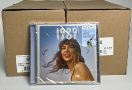 LOT of 50 1989 Taylor&#39;s Version Crystal Skies Blue Ed. CD Taylor Swift w/ Poster - £234.65 GBP
