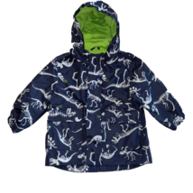 Baby Boy Jacket 12 month Carters Dinosaur Light Coat Navy Fall Spring Ra... - $10.88