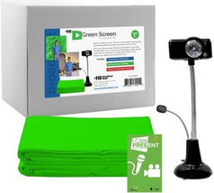 HamiltonBuhl GRN-KIT STEAM Education Green Screen Production Kit For ages 8+ - £131.88 GBP