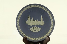 Vintage English China Wedgwood Japerware 1974 Christmas Plate Houses Parliament - £16.77 GBP