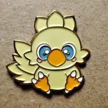 Final Fantasy Chocobo Enamel Pin Video Game Collectible Brooch - £8.40 GBP