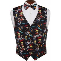 Brand New Looney Tunes Tuxedo Vest and Bowtie - $165.00