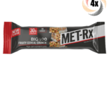 4x Bars MET-Rx Big 100 Fruity Cereal Crunch Meal Replacement Energy Bar ... - $22.93