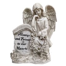 Tremont Floral Always and Forever in Our Hearts Light Up Angel Figurine ... - $39.98
