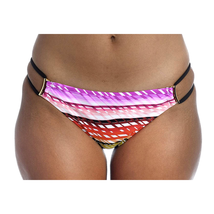 Trina Turk Prismatic Multi Side String Hipster Bikini Bottoms | Size 14 - £29.80 GBP