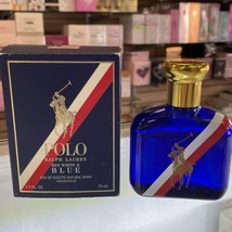Ralph Lauren POLO Red White &amp; Blue 75ml/2.5oz EDT Spray For Men~ In Box - £131.65 GBP