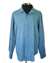 Joseph Abboud Dress Shirt Men&#39;s Size XXL Button Front Long Sleeves Cotton - £15.33 GBP