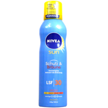 Nivea Sun Bronze &amp; Protect Lotion Sunscreen Spf 30 -SPRAY- 150ml-FREE Shipping - £21.11 GBP