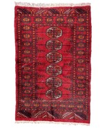 Alfombra anejo Pakistaní Lahore hecho a mano 80cm x 122cm 1970s - 1C965 - €826,76 EUR