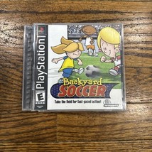 Backyard Soccer - Sony PlayStation 1, Tested &amp; Working Complete Broken Case - $6.93
