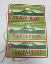Lot 3  FUJIYA HOTEL  Miyanoshita, Hakone, Japan Luggage Tags - £12.44 GBP