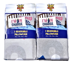 2 Pack Disney Pixar Toy Story 4 1 Reversible Pillowcase 20in X 30in - $21.99