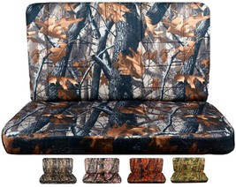 Fits 88-94 Chevy C/K 1500 truck seat covers  Front bench No headrest camouflage - £63.94 GBP