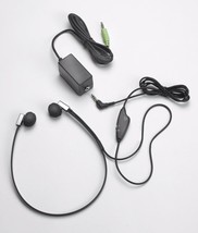 FLX10 Transcription Headset with 3.5mm 1/8" connector and quick connect adapter - $32.95