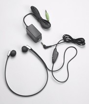 FLX10 Transcription Headset with 3.5mm 1/8" connector and quick connect adapter - £25.91 GBP