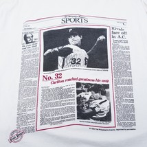 Vintage Philadelphia Phillies Shirt Inquirer No. 32 Carlton Reached Greatness XL - £52.40 GBP
