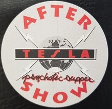 Tesla - Vintage Original Concert Tour Cloth Backstage Pass - £7.81 GBP