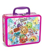 Shopkins 100 piece Puzzle asst Lunchbox Tin Characters Tin Lunch Box Cas... - $27.06 CAD