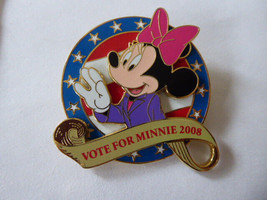 Disney Trading Pins 64476 Vote for Minnie 2008 - USA Flag - Stars - £14.58 GBP