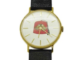 Vintage Shriner Fez Logo Manual Wind Wristwatch - $275.00