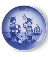 BING &amp; GRONDAHL 2020 Children&#39;s Day Plate The Little Vikings - New in Box - €8,54 EUR