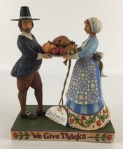 Jim Shore We Give Thanks #4007980 Figure Figurine 2007 Thanksgiving Fall Pilgrim - £79.09 GBP