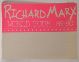 Richard Marx - Vintage Original Concert Tour Cloth Backstage Pass ***Last One*** - £7.90 GBP